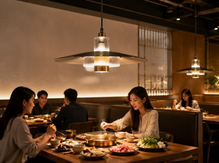龙门县餐桌定制防眩吊灯