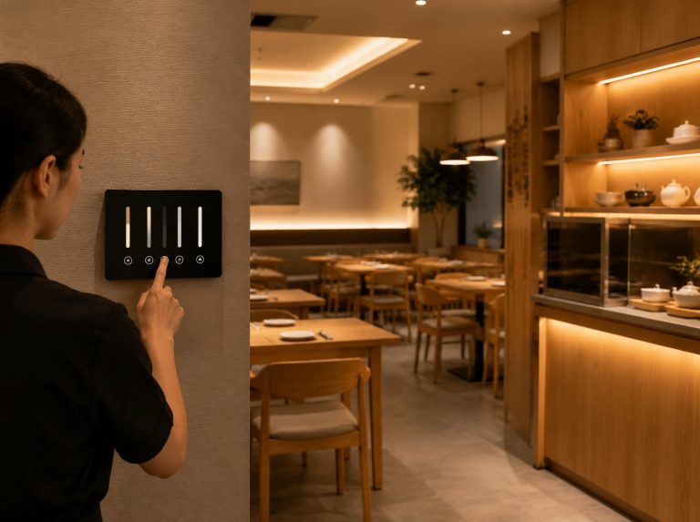 龙门县餐饮智能调光控制方案